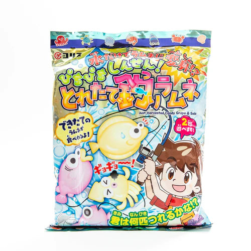 Coris DIY Fishing Grape & Soda Candy Kit (Japan) 10g - Candymail UK