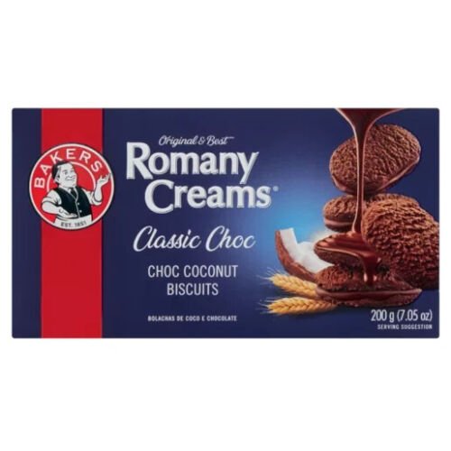 Bakers Romany Creams Classic Choc (South Africa) 200g - Candy Mail UK