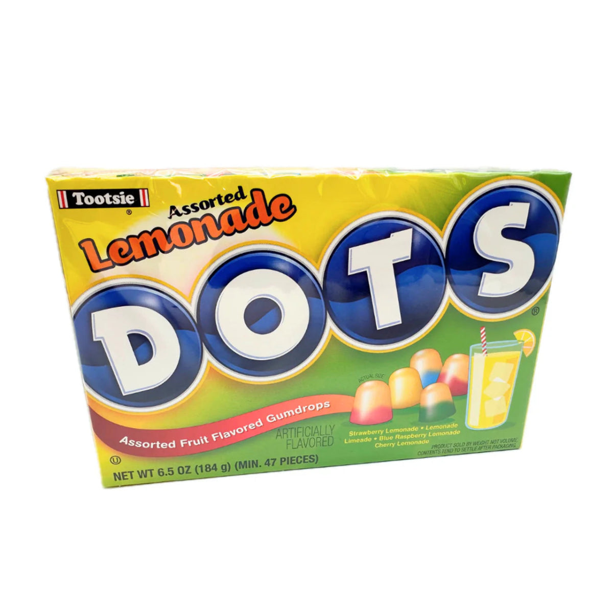 Dots Assorted Lemonade Theatre Box 184g - Candy Mail UK