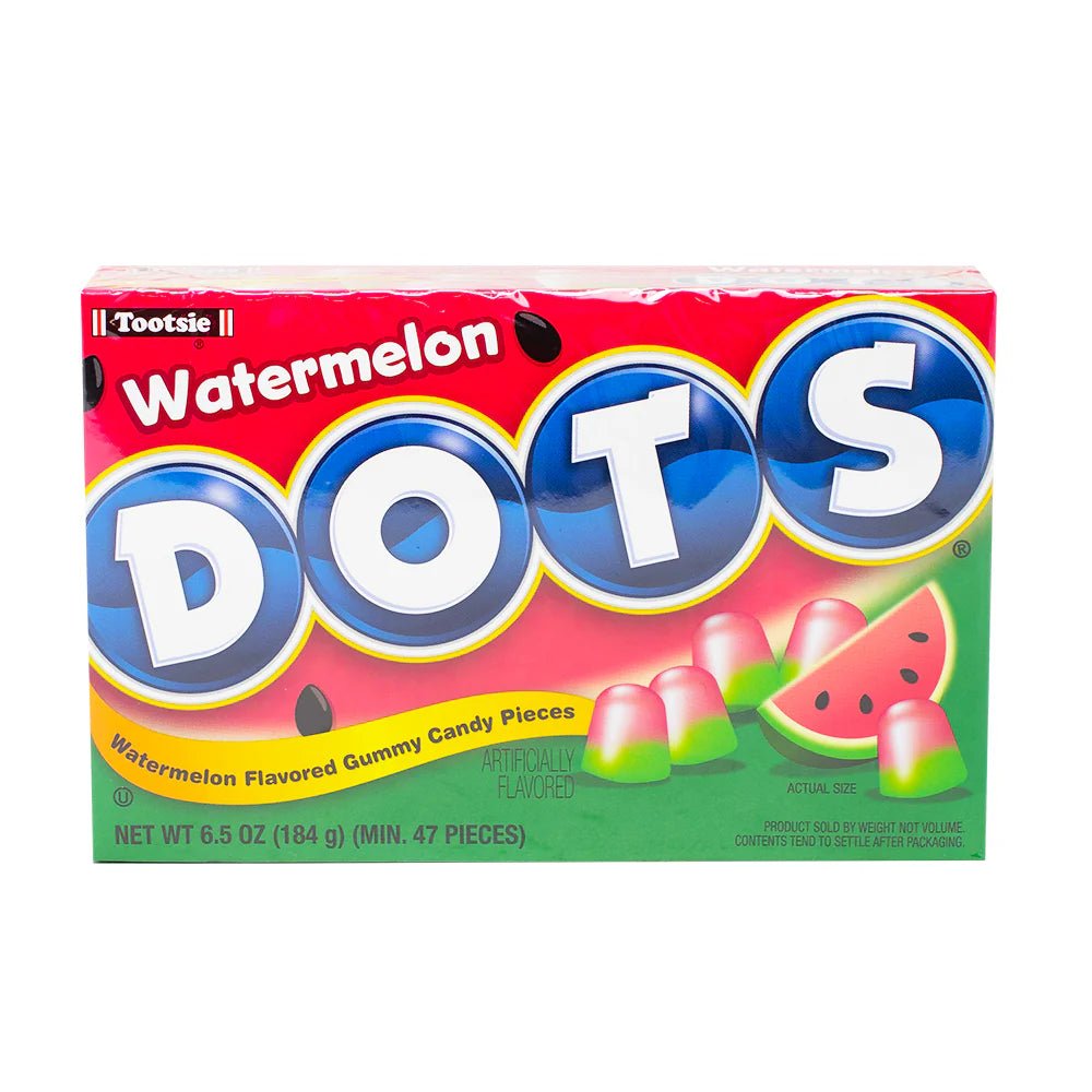 Dots Watermelon Theatre Box 184g - Candy Mail UK