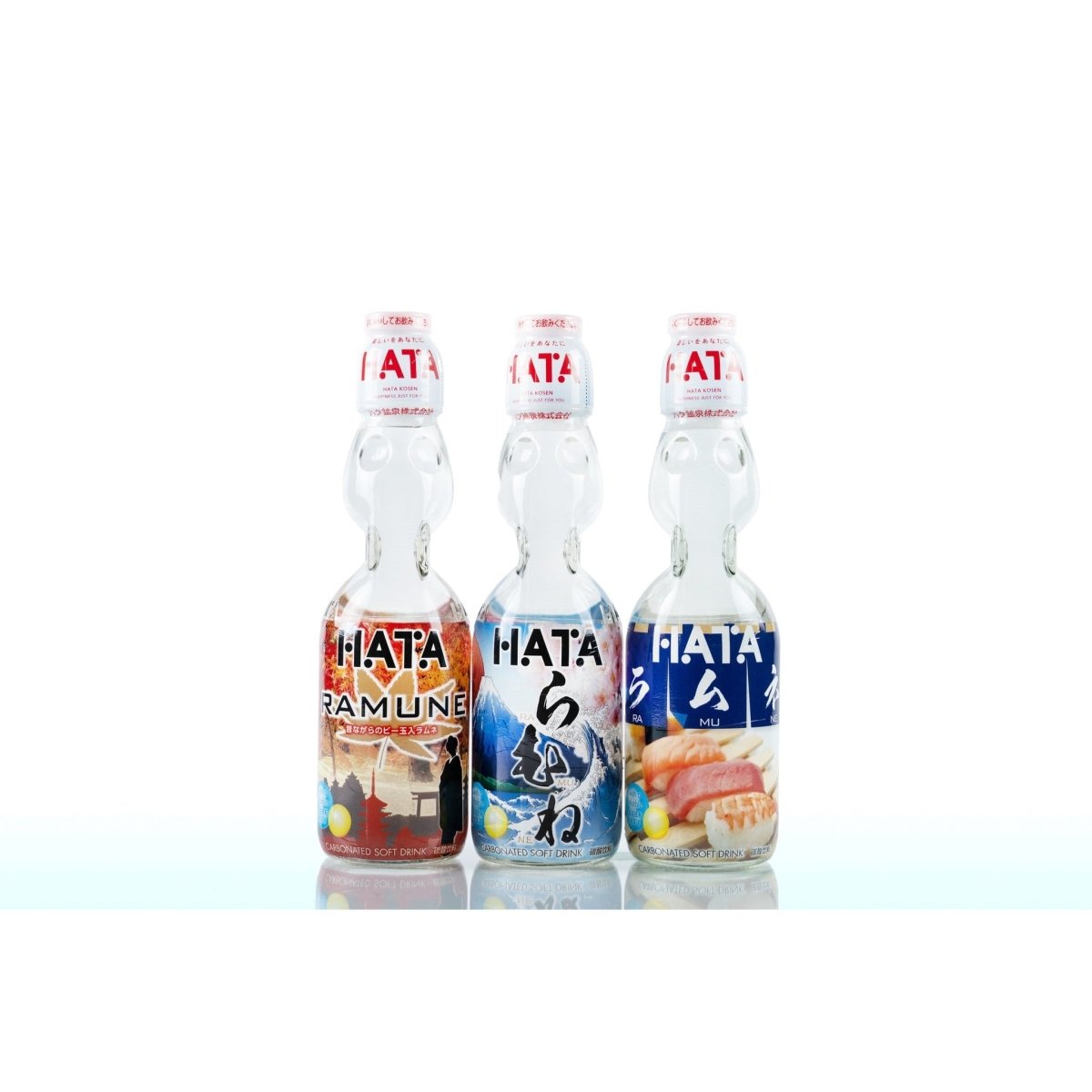 Hata Kosen Ramune Japan (Assorted Designs) 200ml - Candy Mail UK
