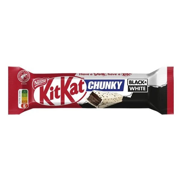 Kit Kat Chunky Black and White (EU) 42g - Candy Mail UK