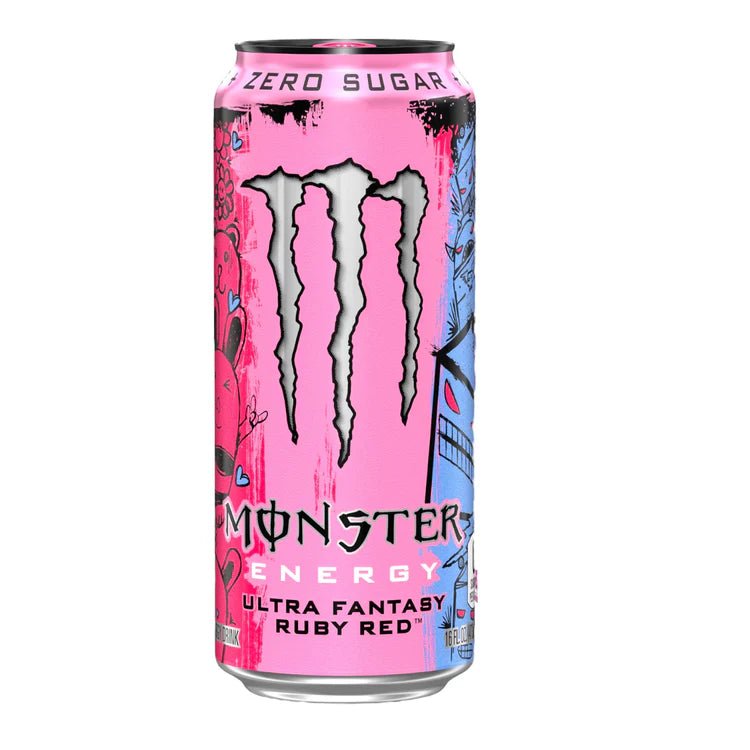 Monster Energy Ultra Fantasy Ruby Red 473ml - Candy Mail UK