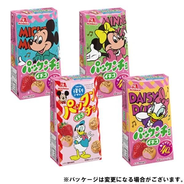 Morinaga Punkuncho Disney Strawberry Flavour (Japan) 43g - Candy Mail UK