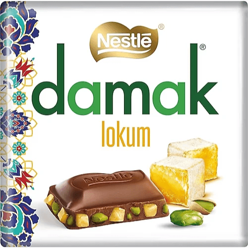 Nestle Lokum Turkish Delight and Pistachio Chocolate Bar 60g - Candy Mail UK