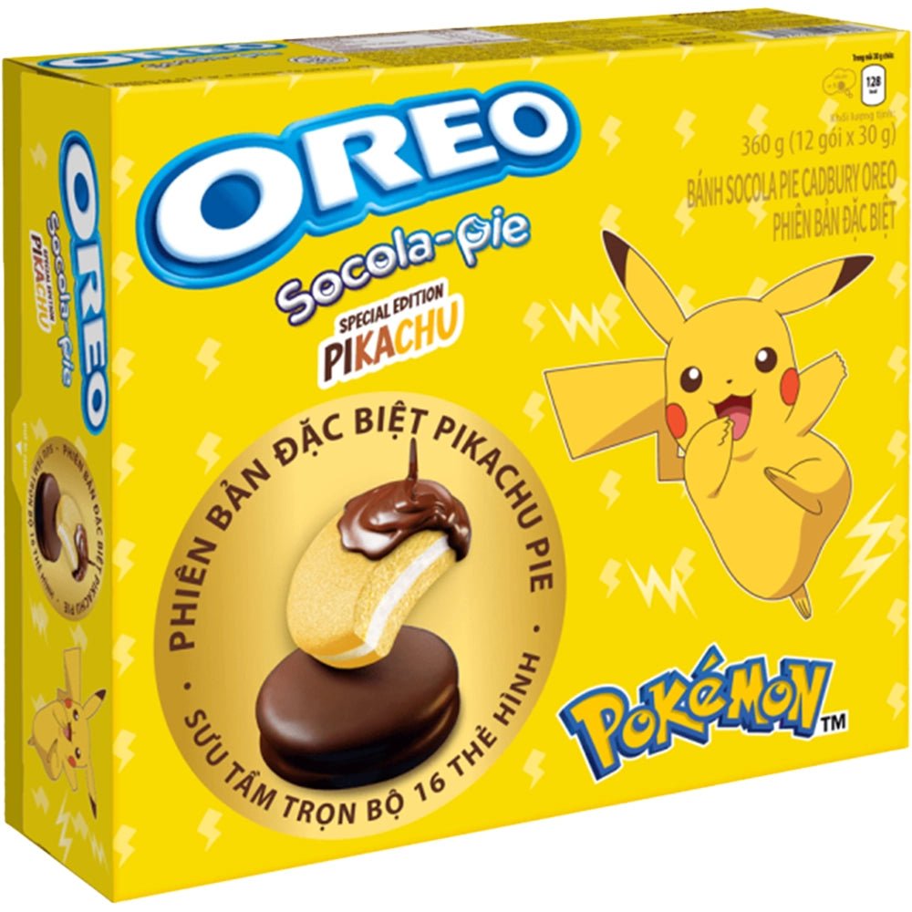 Oreo Chocolate Pie Pikachu Version 360g - Candy Mail UK