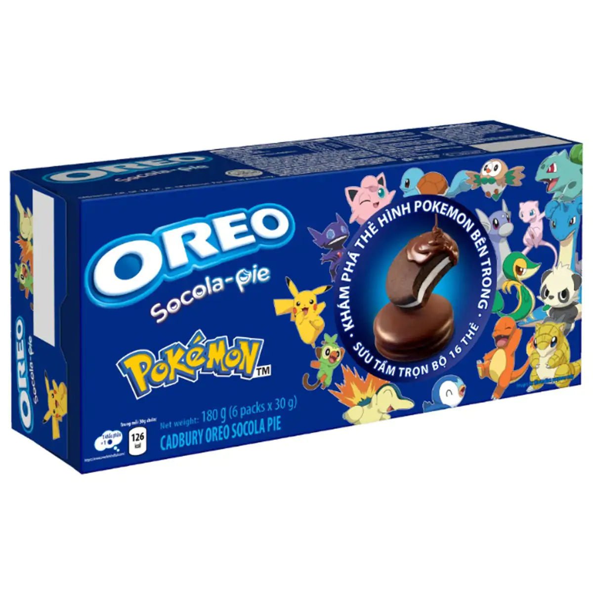 Oreo Chocolate Pie Pokémon 180g - Candy Mail UK