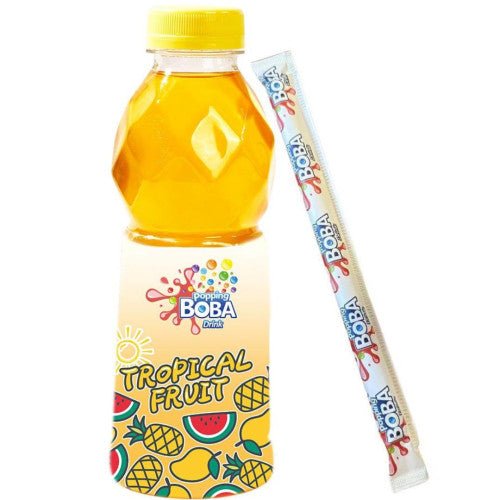 Popping Boba Tropical Fruits 500ml - Candy Mail UK