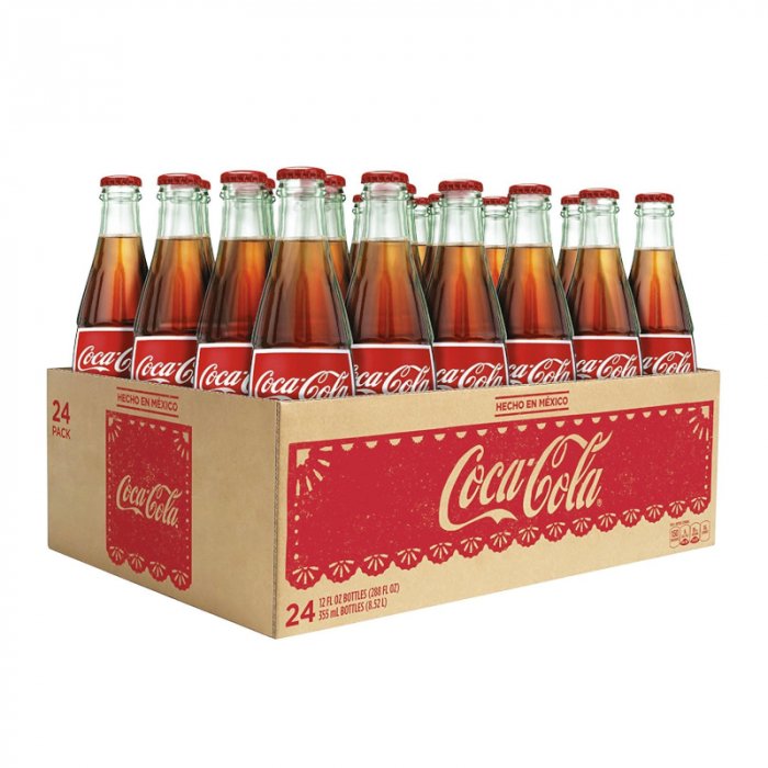 Wholesale Mexican Coke Glass Bottles 24 x 355ml - Candy Mail UK