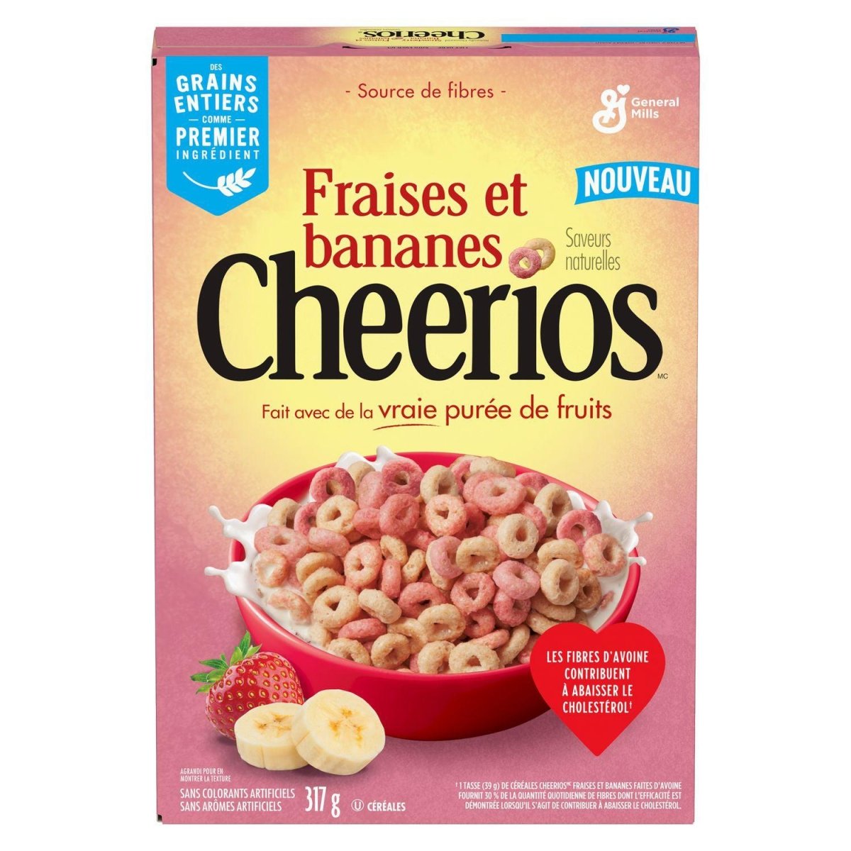 Cheerios Strawberry and Banana (Canada) 317g Candy Mail UK