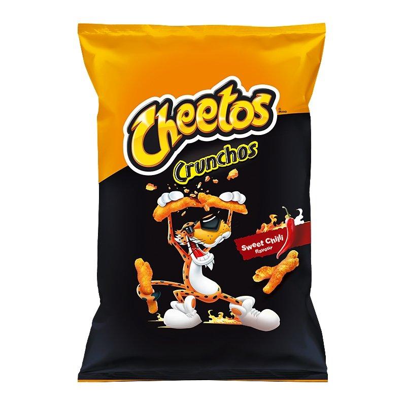 Cheetos Crunchos Sweet Chilli Flavour 165g - Candy Mail UK
