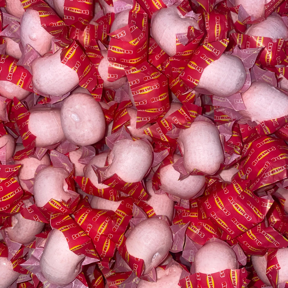 Freeze Dried Sweets - Refreshers Strawberry Choos (10 Pcs) - Candy Mail UK