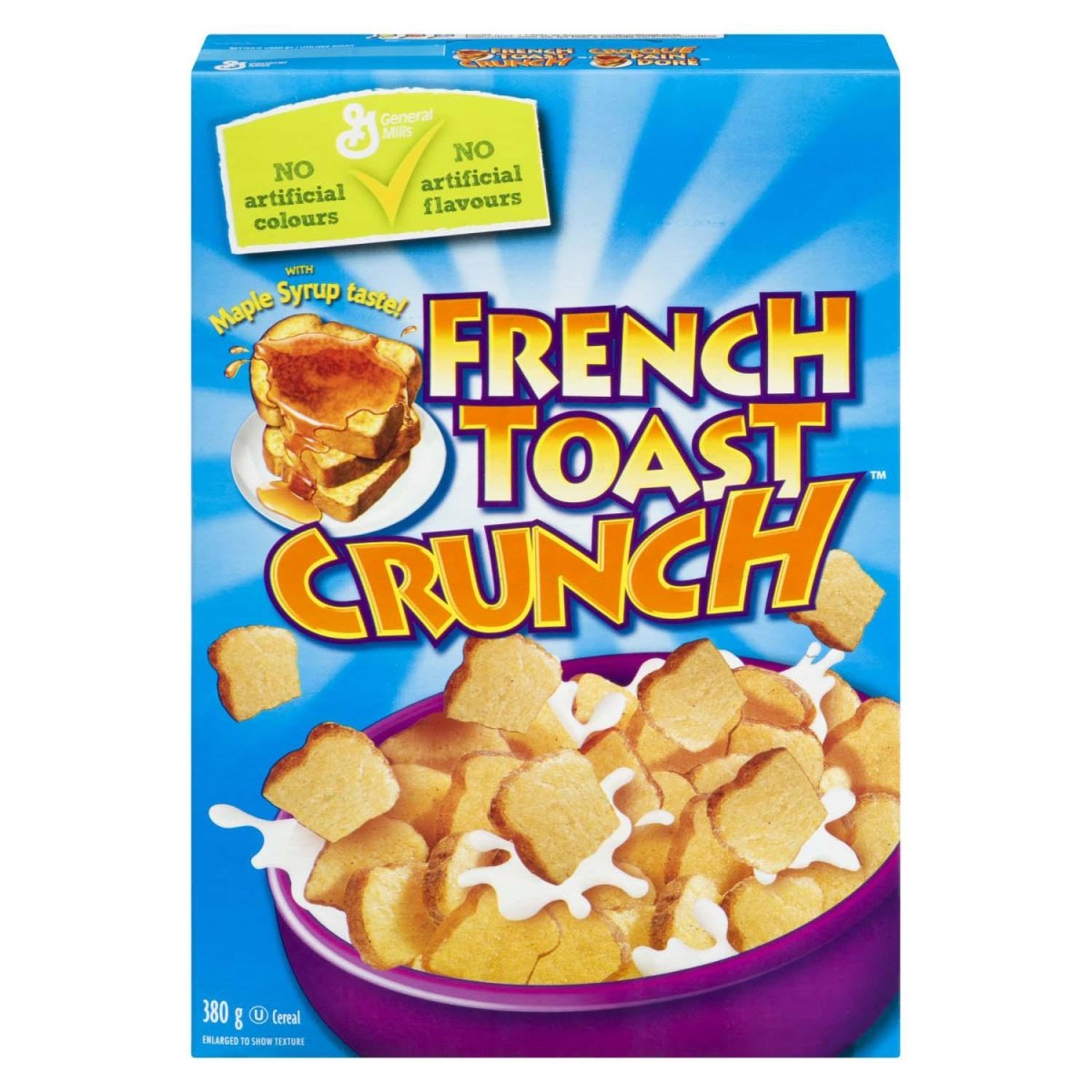 French Toast Crunch Cereal (Canada) 380g Candy Mail UK