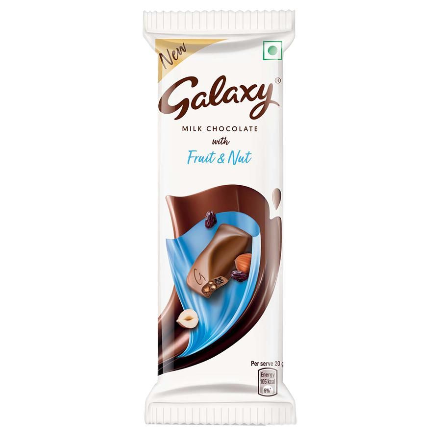 Galaxy Fruit and Nut (India) 52g Candy Mail UK