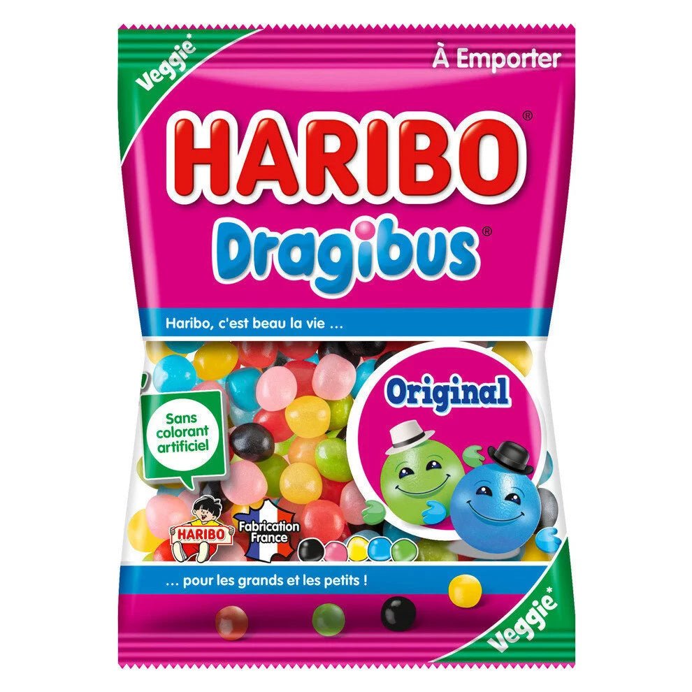 Haribo Dragibus (France) 120g - Candy Mail UK