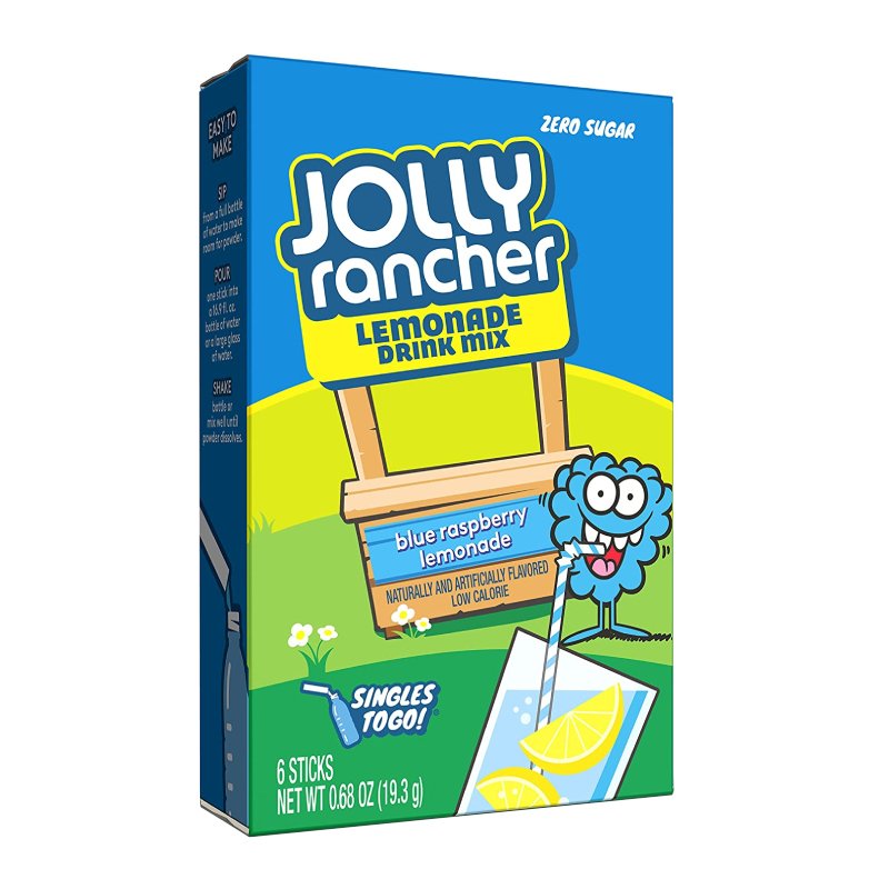 Jolly Rancher Singles to Go Blue Raspberry Lemonade 19.3g - Candy Mail UK