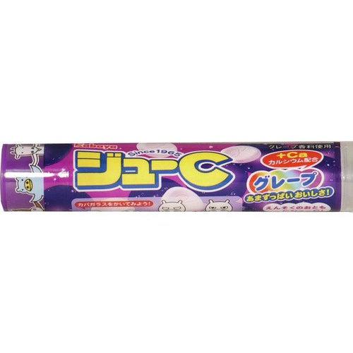 Jyu C Grape Sherbert Sweets 24g - Candy Mail UK