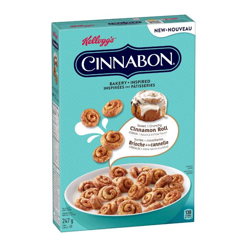 Kelloggs Cinnabon Cereal 247g Candy Mail Uk