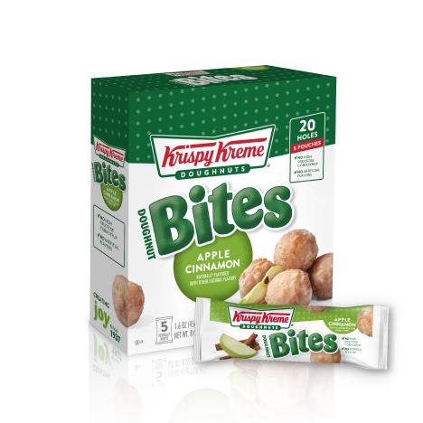 Krispy Kreme Donut Bites Cinnamon Apple 227g - Candy Mail UK
