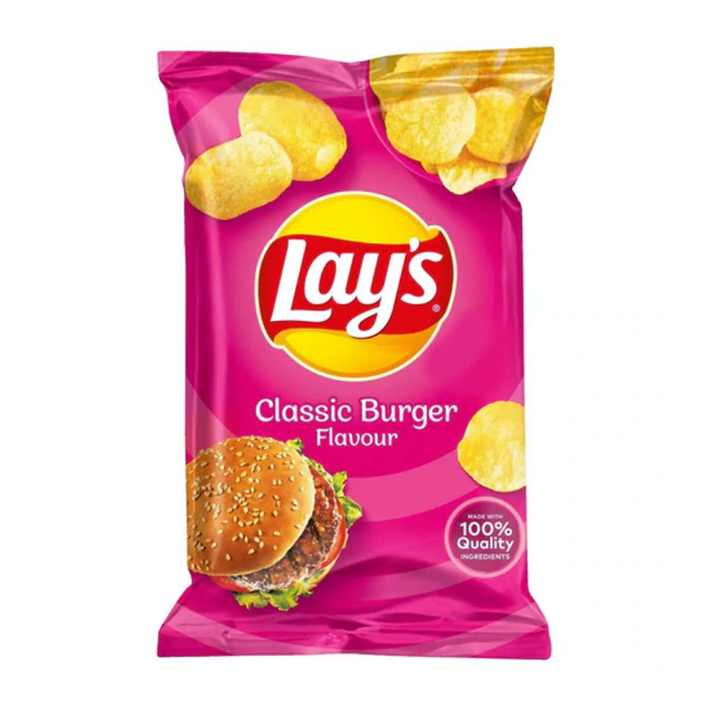 Lay's Classic Burger Flavour 175g - Candy Mail UK
