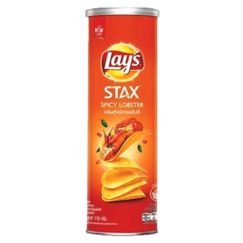 Lays Stax Spicy Lobster Vietnam 100g Candy Mail Uk