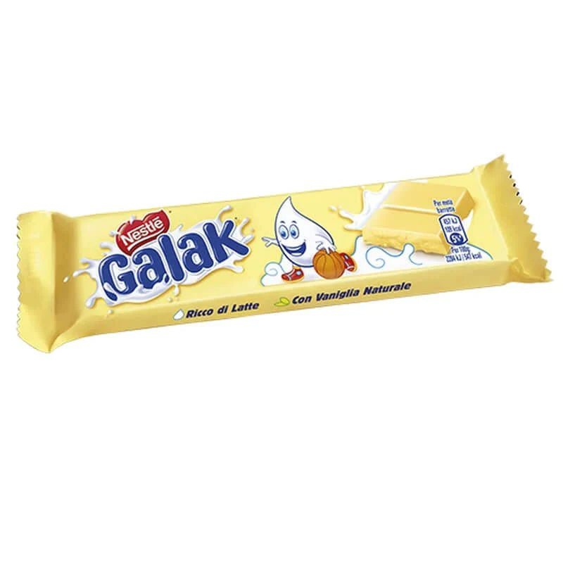Nestle Galak Chocolate Blanc-Wit 40g Best Before (November 2023) - Candy Mail UK