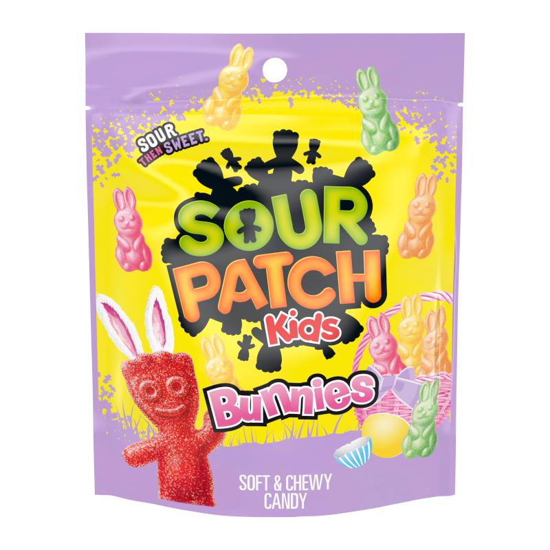 Sour Patch Kids Bunnies Stand Up Pouch 283g - Candy Mail UK