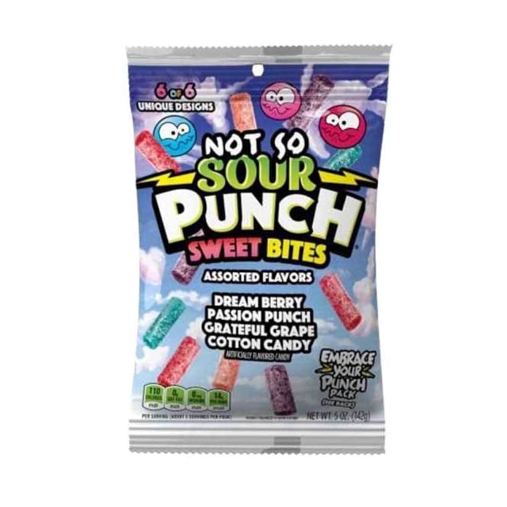 Sour Punch Bites Sweet Bites 142g Candy Mail UK