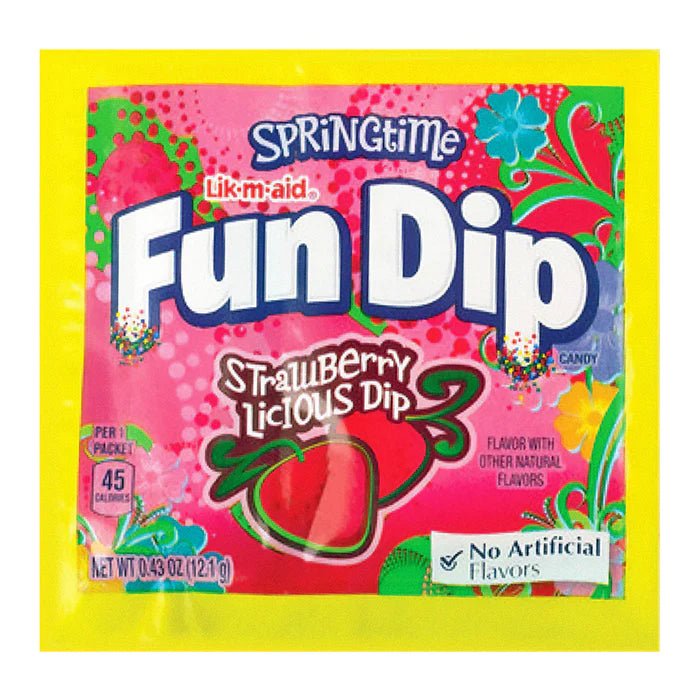 Springtime Fun Dip Strawberrylicious Dip - Candy Mail UK