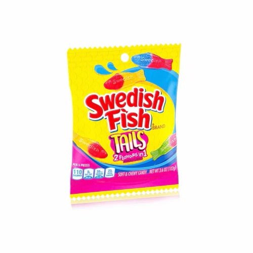 Swedish Fish Big Tails Bag 102g - Candy Mail UK