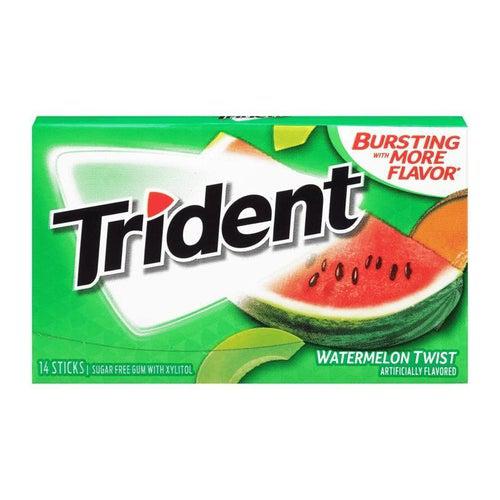 Trident Watermelon Twist Gum 31g - Candy Mail UK