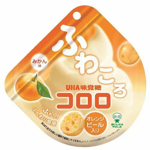 Uha Fuwakoro Orange Flavoured Gummy 40g - Candy Mail UK