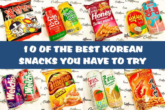 10 of The Best Korean Snacks You Have to Try - Candy Mail UK