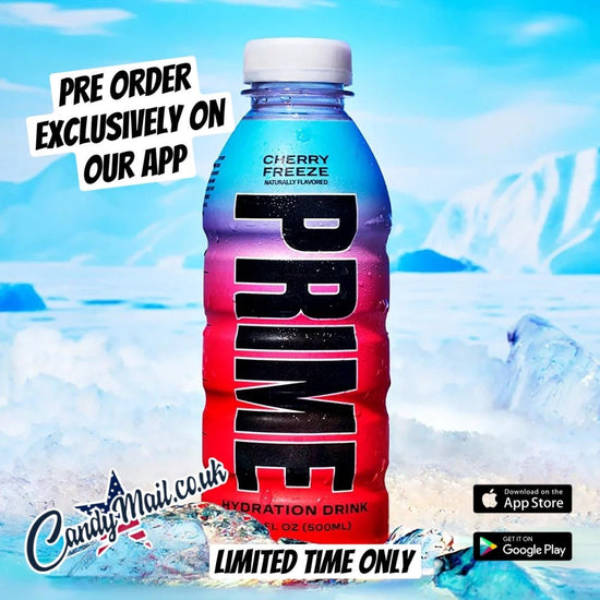 Cherry Freeze Prime UK The latest release from Logan Paul and KSI