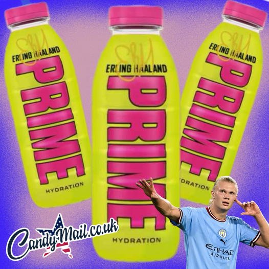 Unlock Your Performance Potential with Erling Haaland Prime Hydration Drink! - Candy Mail UK