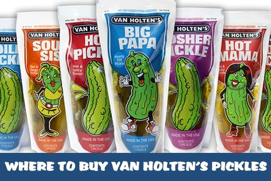 Where to buy Van Holten’s Pickles in the UK - Candy Mail UK