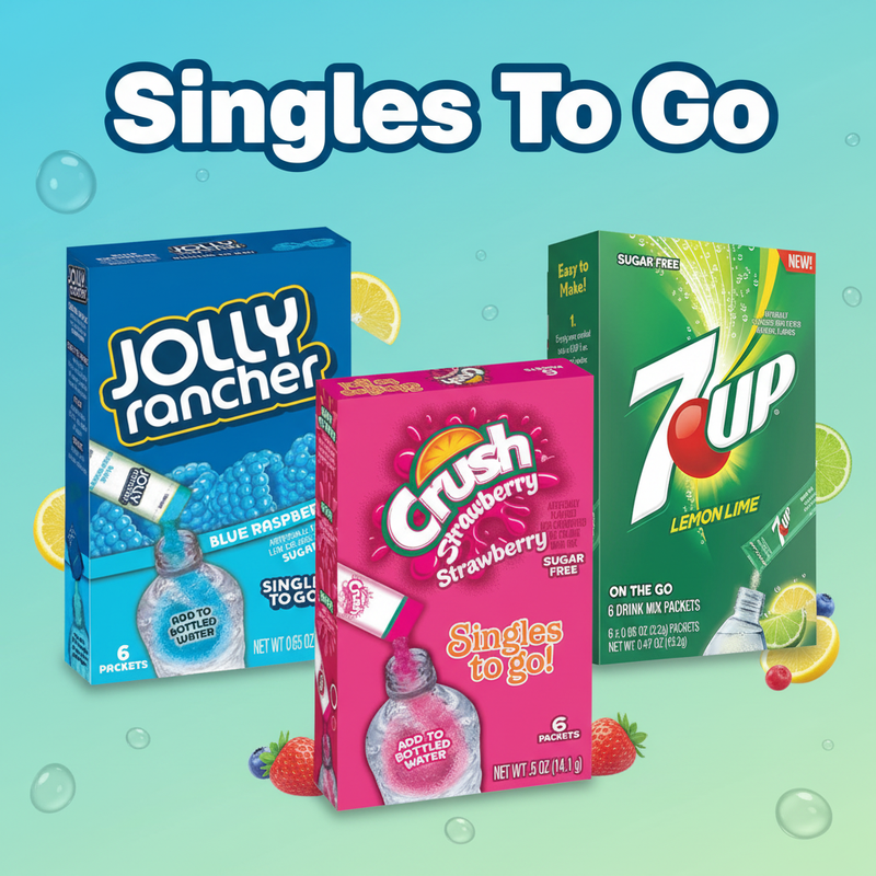 Singles-To-Go Drinks Mixes