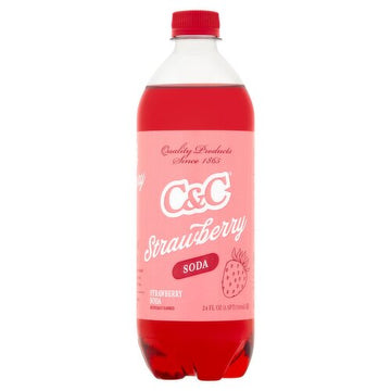 C&C Strawberry Soda 710ml