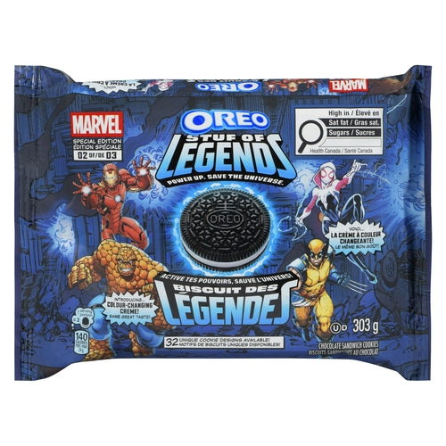 Oreo Marvel Stuf Of Legends Cookies 303g - Candymail UK