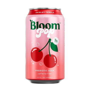 Bloom Pop Shirley Temple Prebiotic Soda 355ml