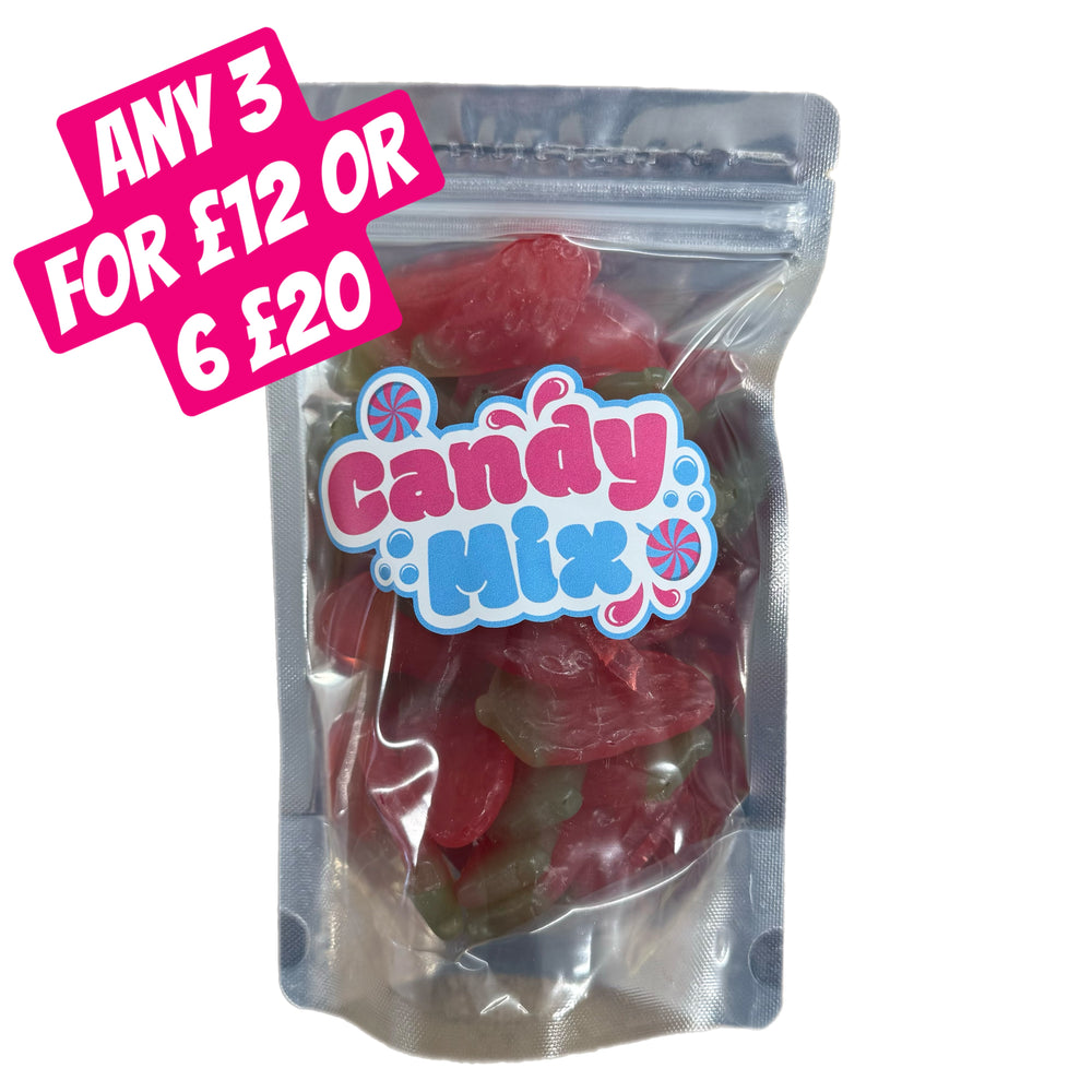 Pick and Mix Sweets - Haribo Giant Strawberries 250g