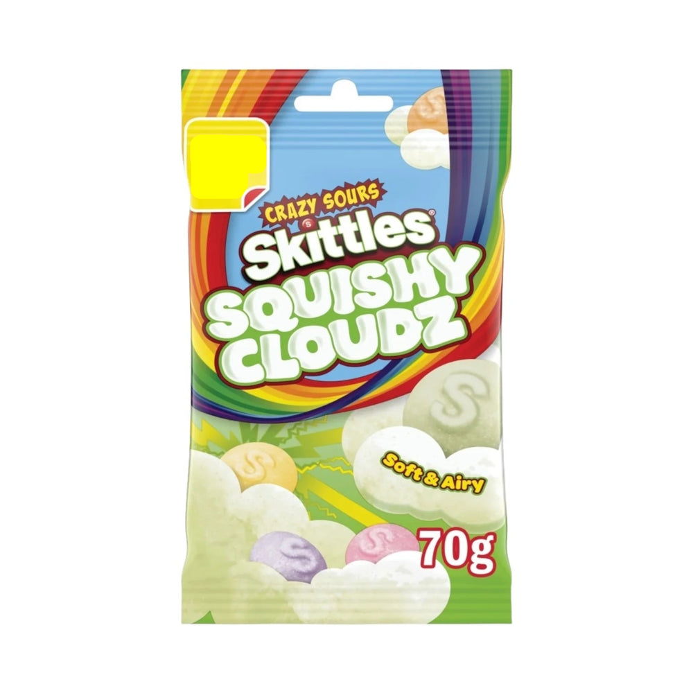 Skittles Squishy Cloudz Sour Sweets (70g)
