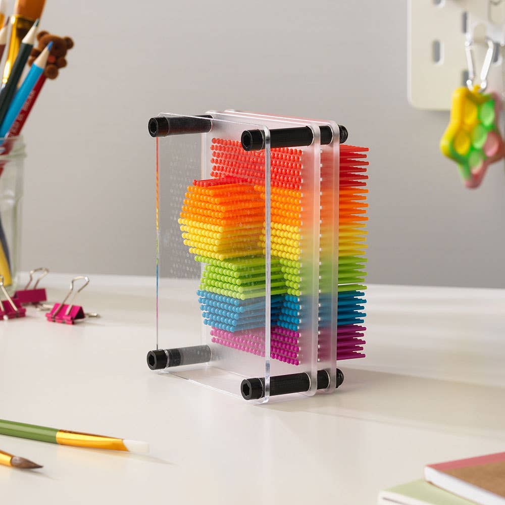
                  
                    Rainbow Pin Art
                  
                