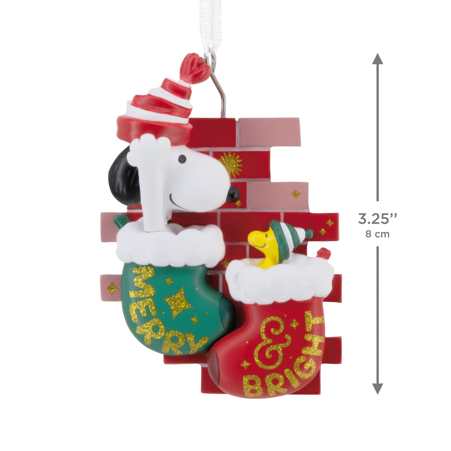 
                  
                    PEANUTS™ Christmas Ornament  SNOOPY and Woodstock Stockings
                  
                