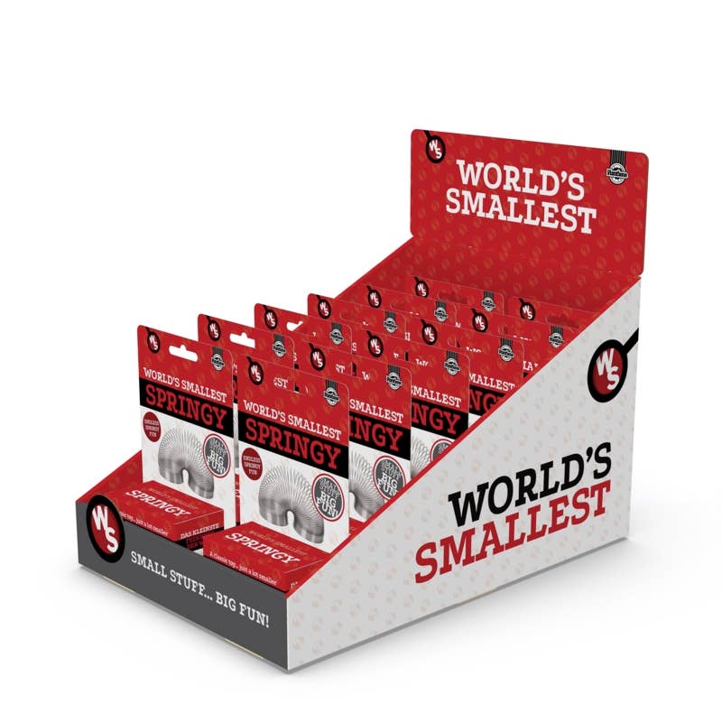 
                  
                    World's Smallest Springy – Mini Metal Spring Fidget Toy
                  
                
