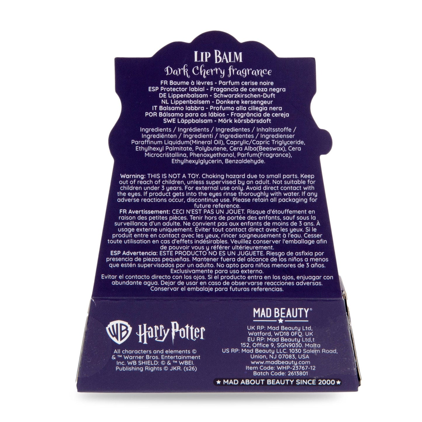 
                  
                    Harry Potter Sorting Hat Lip Balm – Dark Cherry Fragrance
                  
                