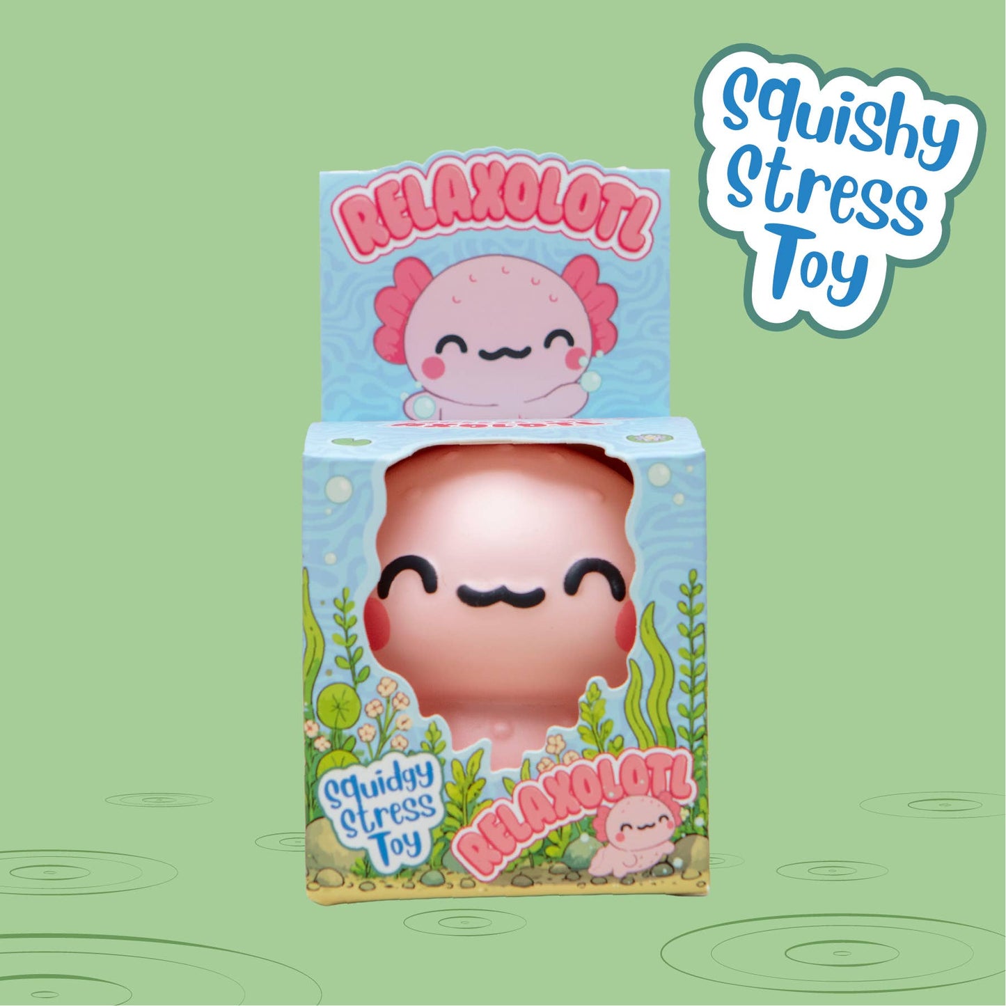
                  
                    Relaxolotl Axolotl Squishy Toy – Slow-Rise Foam Stress Toy
                  
                
