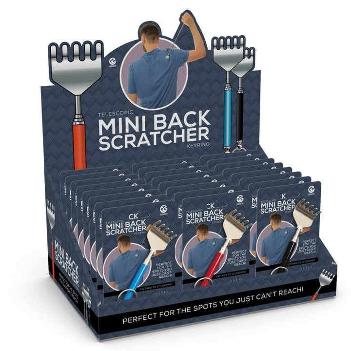 Mini Back Scratcher – Extendable Telescopic Keyring Gadget