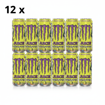 12 x Monster Juice Voodoo Grape 473ml (USA)
