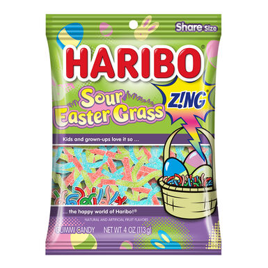 HARIBO Sour Easter Grass – 113g